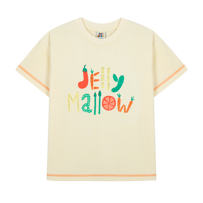Jelly Mallow – Veggis T-shirt Ivory