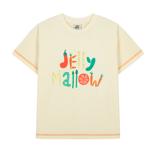 Jelly Mallow – Veggis T-shirt Ivory