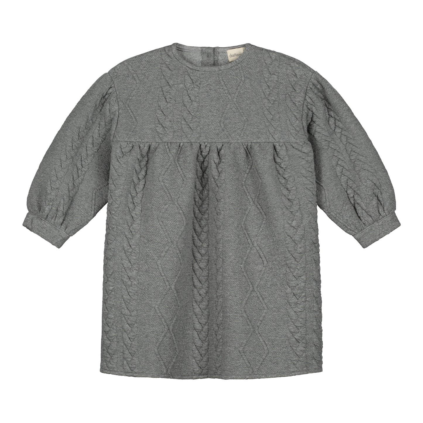 Charlie Petite - Jara Dress Grey Melange