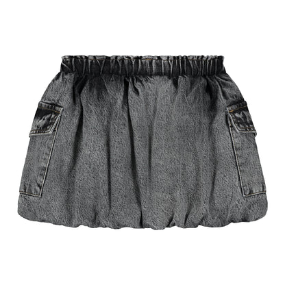 Charlie Petite - Jasmin Skirt North Black