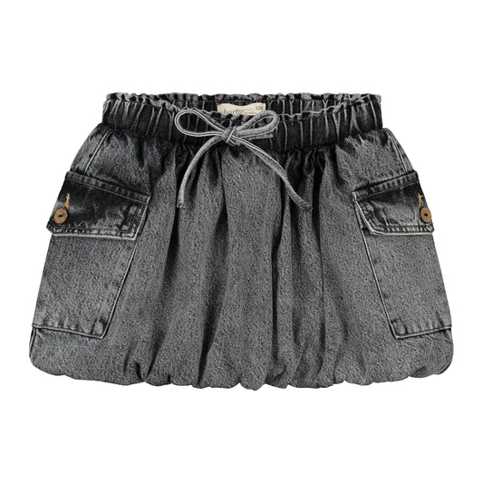 Charlie Petite - Jasmin Skirt North Black