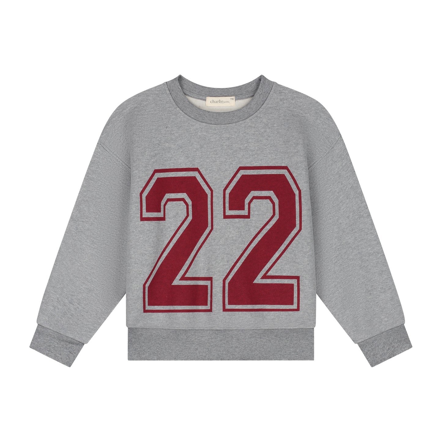 Charlie Petite - Jones Sweater | Grey Melange | Kinder Sweater