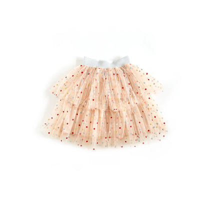 Ratatam - Kids Tule Rok Multicolor Confetti