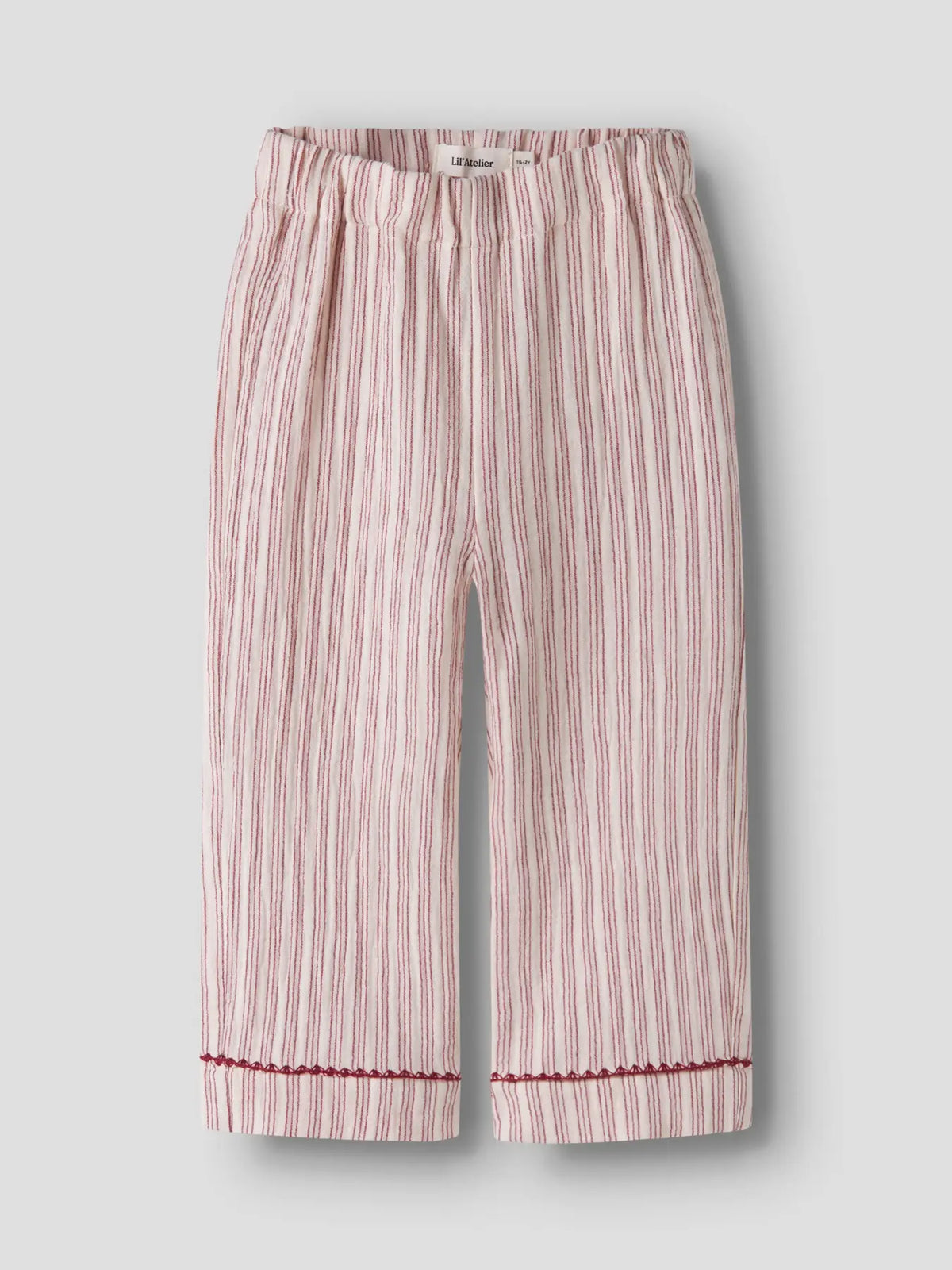 Lil’ Atelier - Sage Pyjama Set | Turtledove Biking Red
