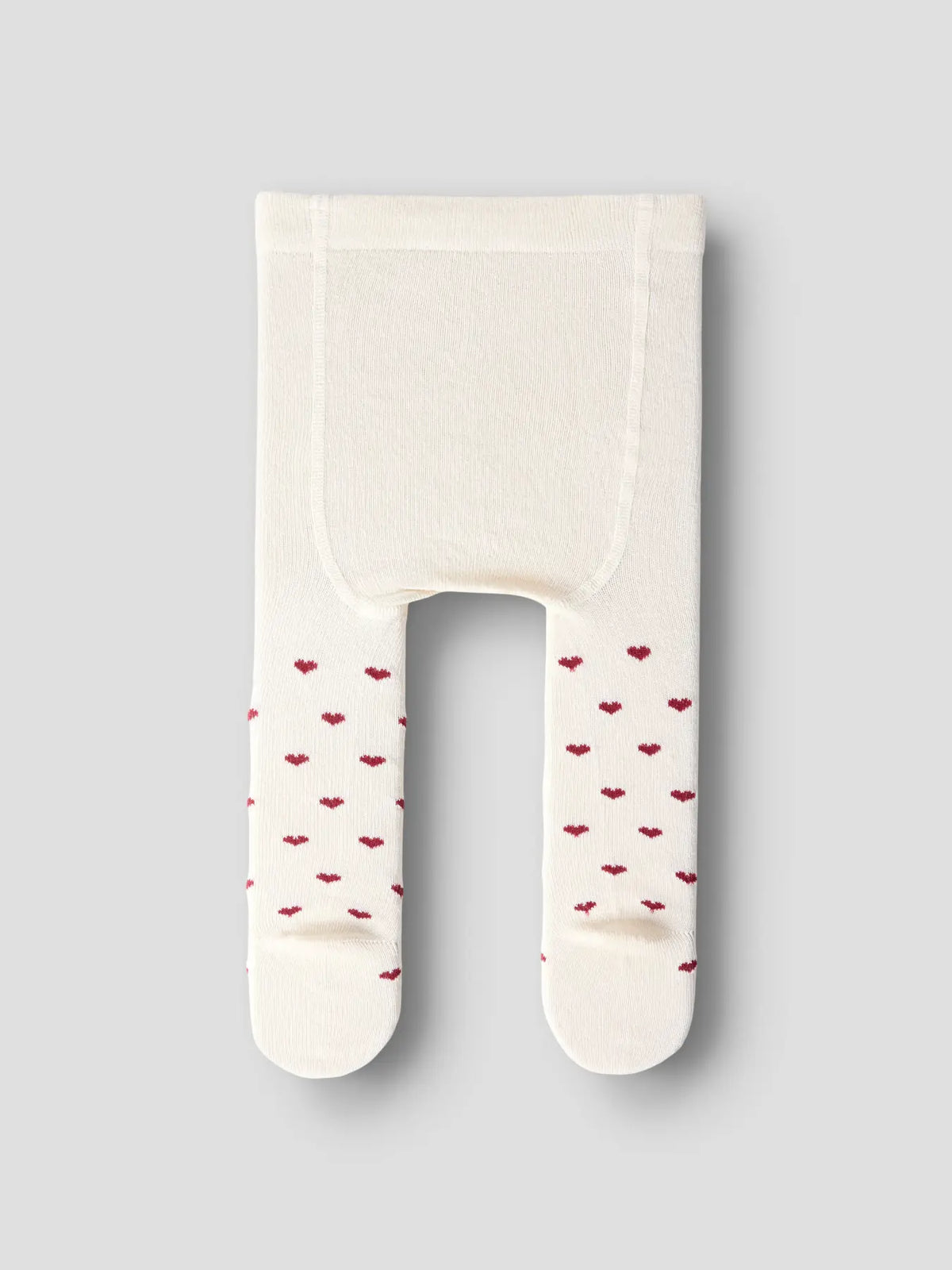 Lil' Atelier - Baby Pantyhose Freba Len Baby Maillot | Turtledove / Biking Red