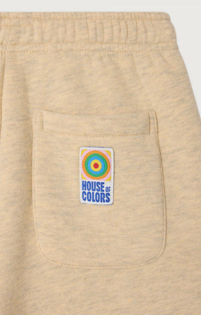 American Vintage - Baptown Kinderjoggingbroek Overgeverfd Pekannoot OVERDYED FLOATING ISLAND