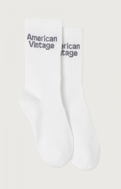 American Vintage - Sokken Clypsun White