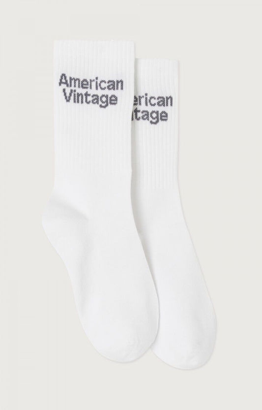 American Vintage - Sokken Clypsun White