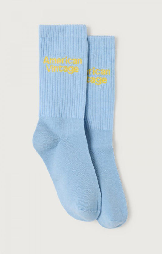 American Vintage - Sokken Clypsun Sky Blue