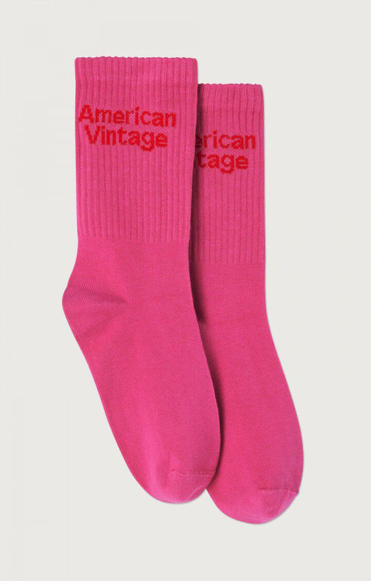 American Vintage - Sokken Clypsun Strawberry