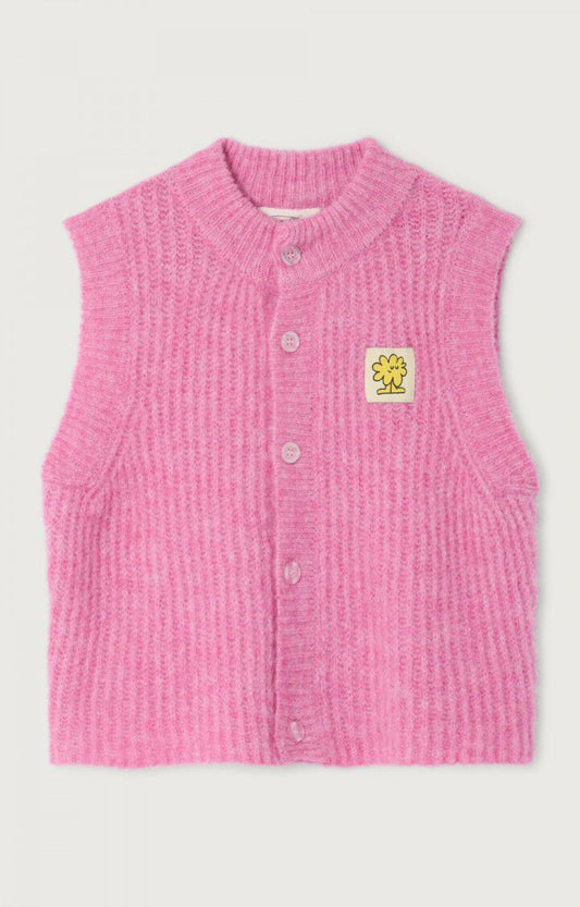 American Vintage - Kid's Vest East Rose Bubble Chine