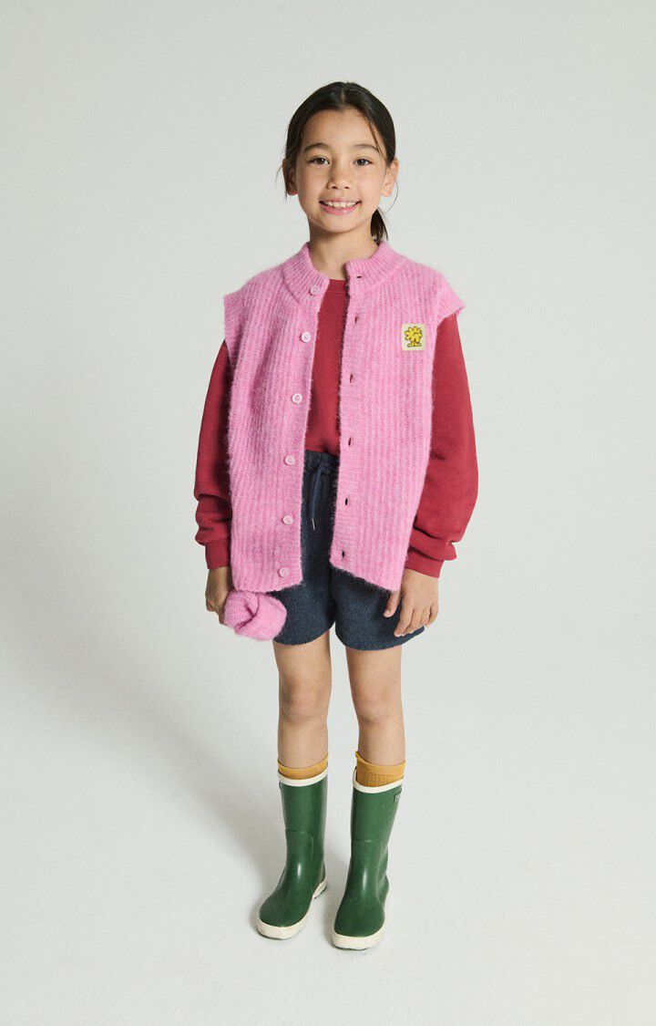 American Vintage - Kid's Vest East Rose Bubble Chine