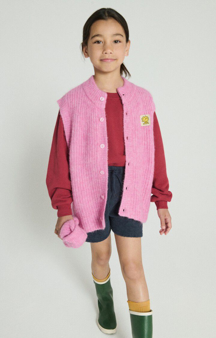 American Vintage - Kid's Vest East Rose Bubble Chine