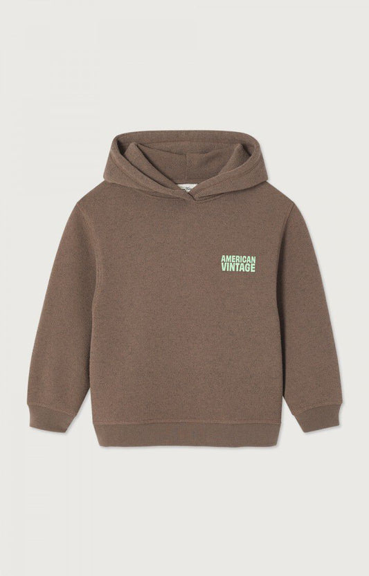 American Vintage - Evona Overdyed Brown Sweatshirt