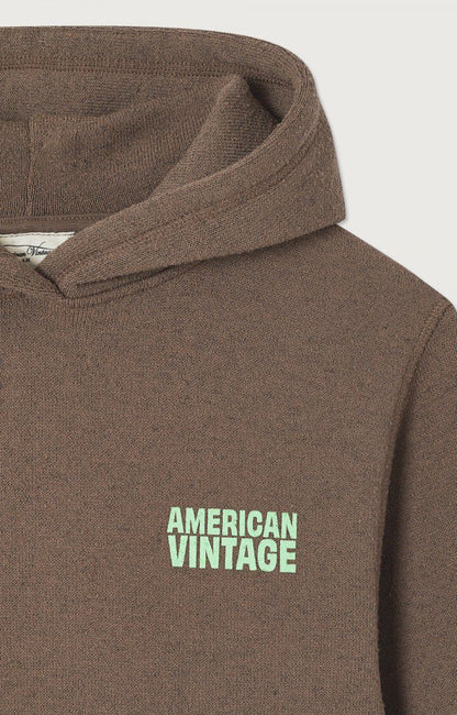 American Vintage - Evona Overdyed Brown Sweatshirt