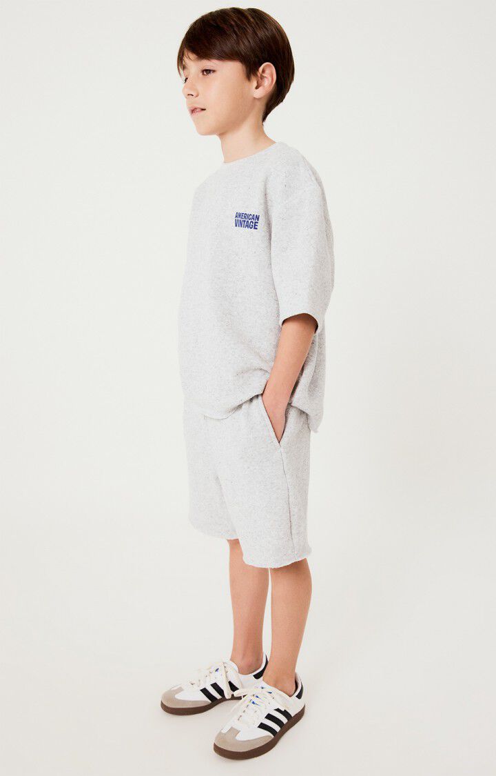American Vintage - Kids t-shirt Evona | MELANGE LIGHT GREY