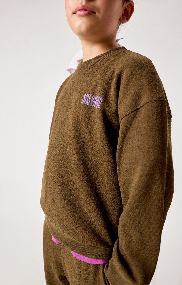 American Vintage - Evona Kids Sweater | OVERGEVERFD HOUT