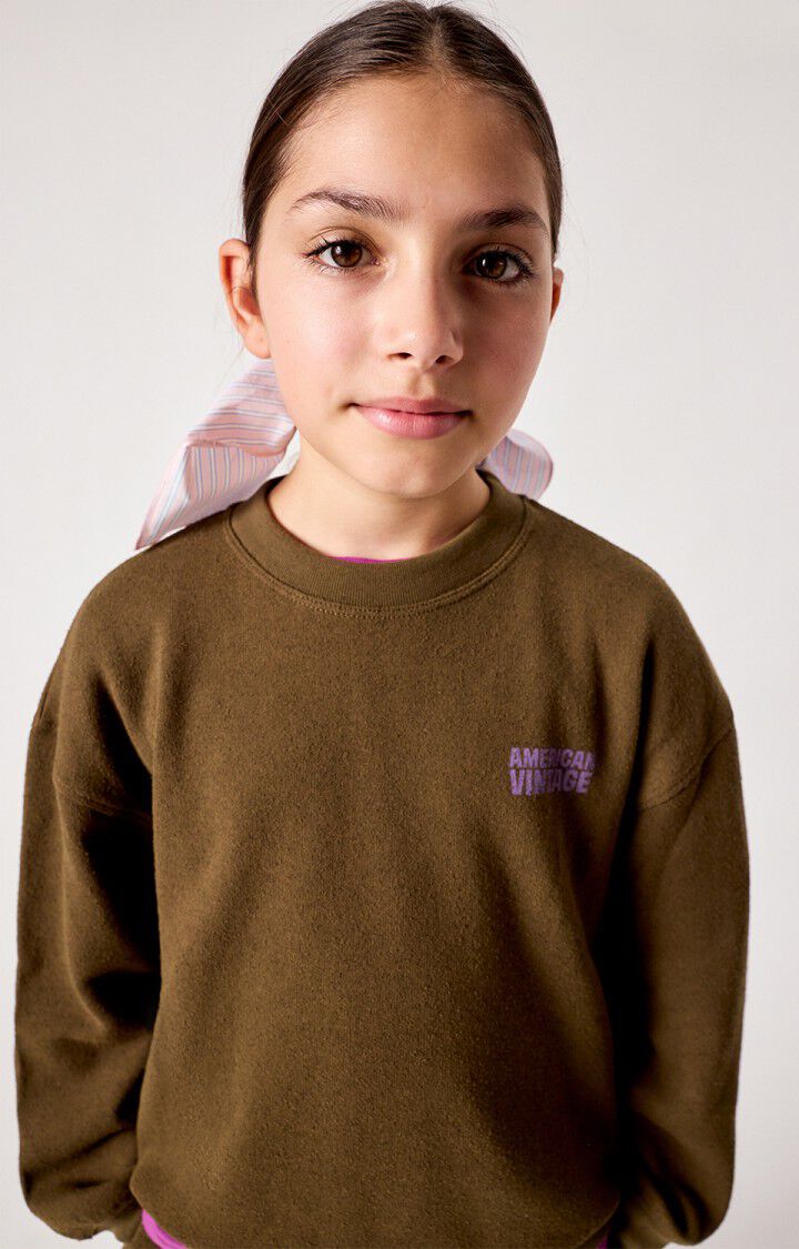 American Vintage - Evona Kids Sweater | OVERGEVERFD HOUT