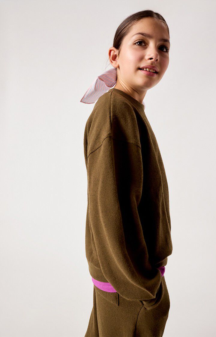 American Vintage - Evona Kids Sweater | OVERGEVERFD HOUT