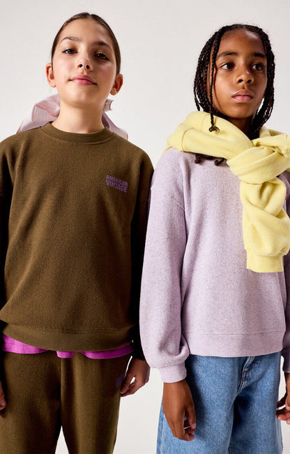 American Vintage - Evona Kids Sweater | OVERGEVERFD HOUT