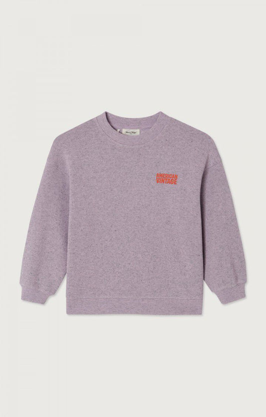 American Vintage - Evona Kids Sweater | LICHTPAARS GEMELEERD