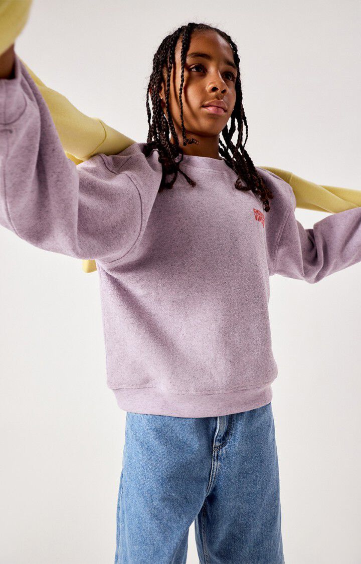 American Vintage - Evona Kids Sweater | LICHTPAARS GEMELEERD