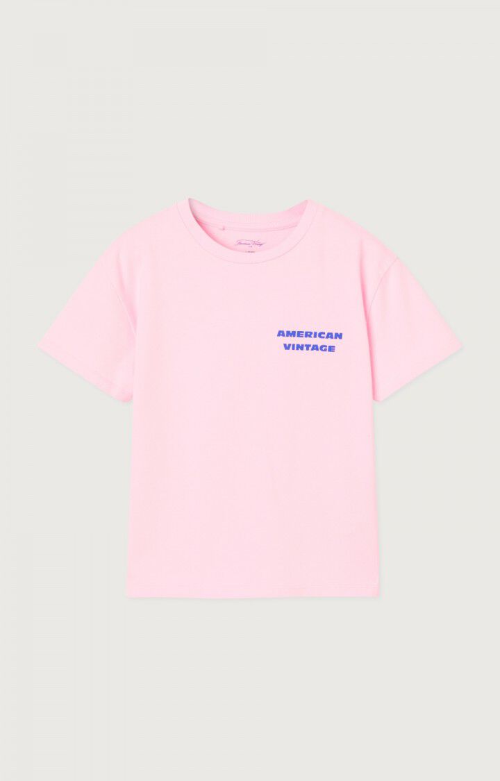 American Vintage - Kids t-shirt Fizvalley Vintage Baby pink