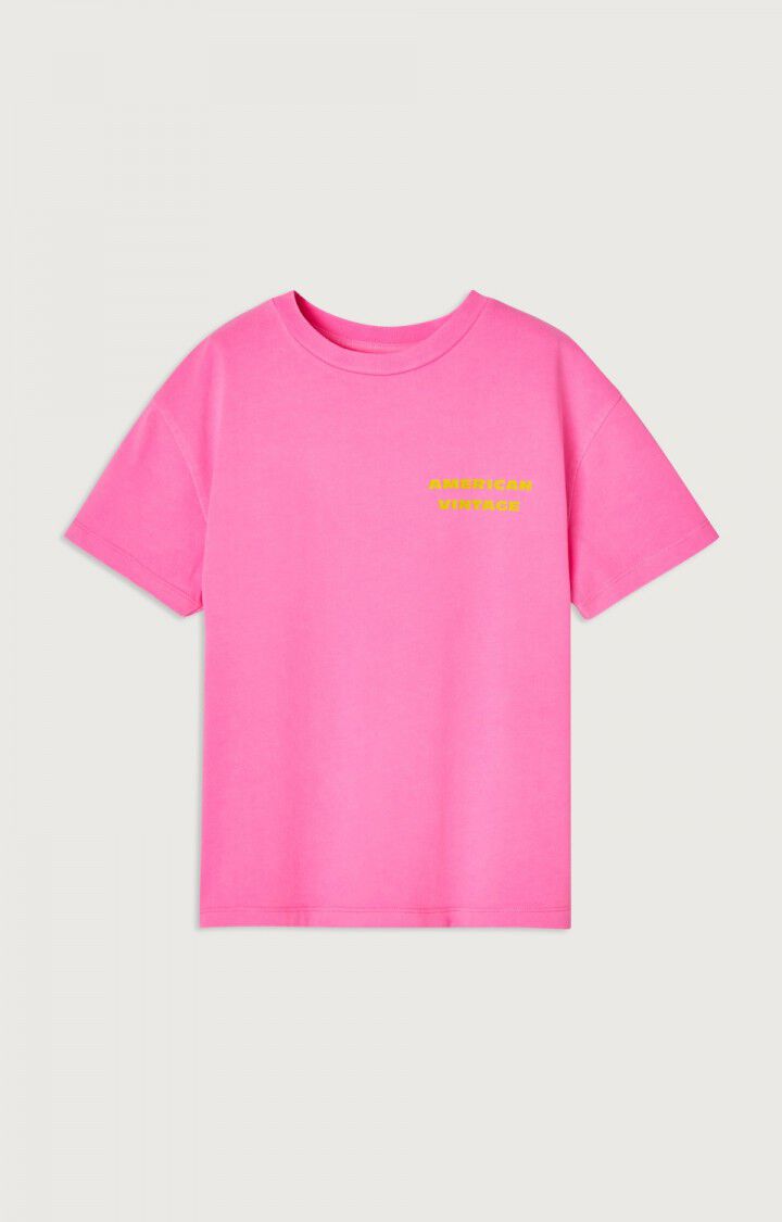 American Vintage - Kids t-shirt Fizvalley Rose Fluo