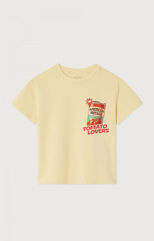 American Vintage - Kids t-shirt Fizvalley CREME ANGLAISE VINTAGE