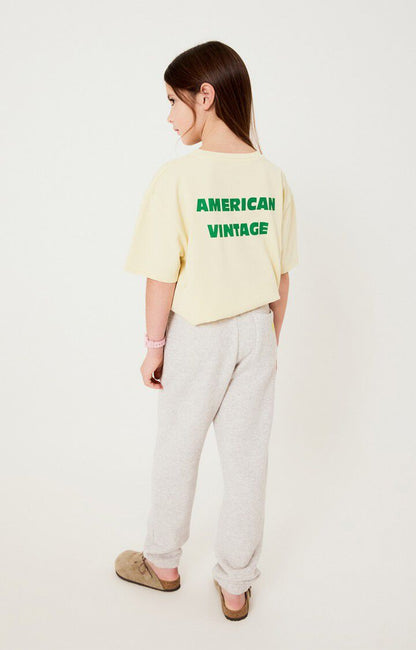 American Vintage - Kids t-shirt Fizvalley CREME ANGLAISE VINTAGE