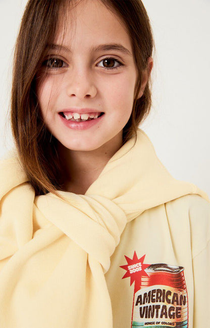 American Vintage - Kids t-shirt Fizvalley CREME ANGLAISE VINTAGE