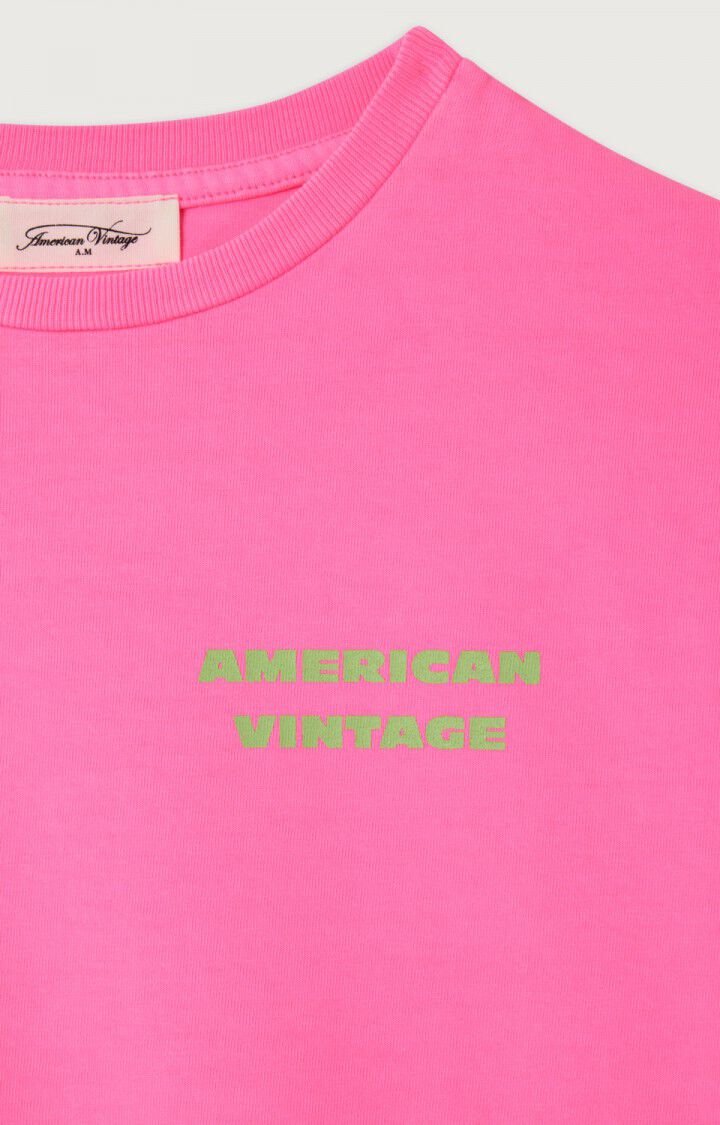 American Vintage - Kids t-shirt Fizvalley FLUO PINK