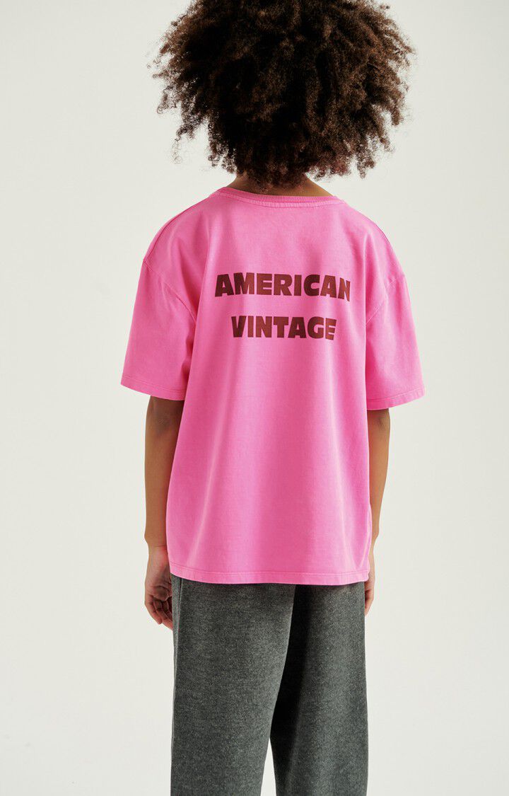 American Vintage - Kids t-shirt Fizvalley FLUO PINK