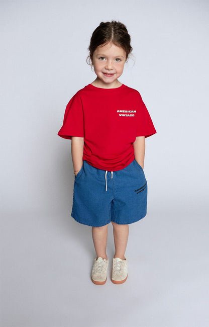 American Vintage - Kids t-shirt Fizvalley RUBIS VINTAGE