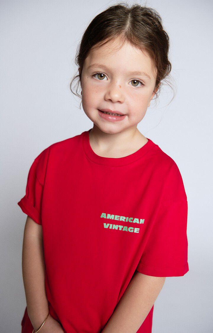 American Vintage - Kids t-shirt Fizvalley RUBIS VINTAGE
