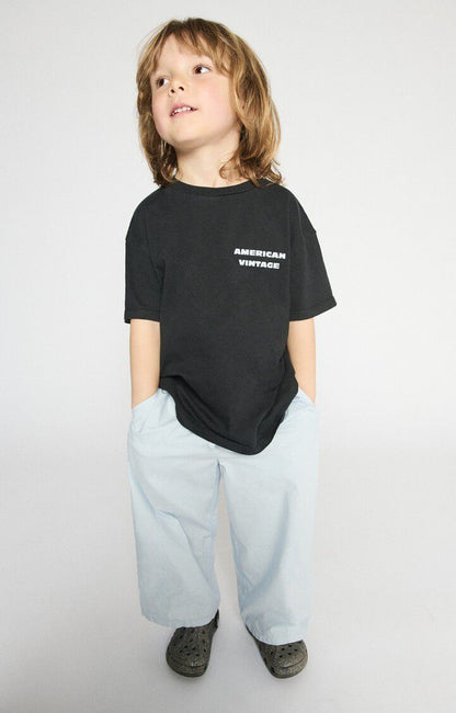 American Vintage - Kids t-shirt Fizvalley Black
