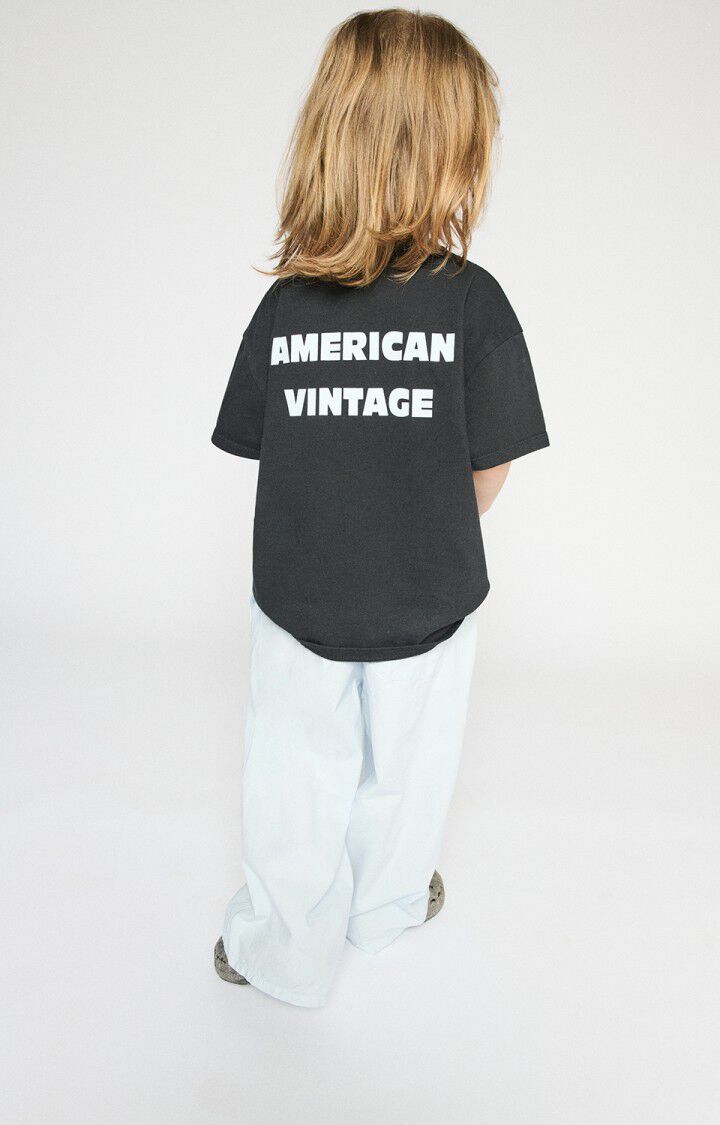 American Vintage - Kids t-shirt Fizvalley Black