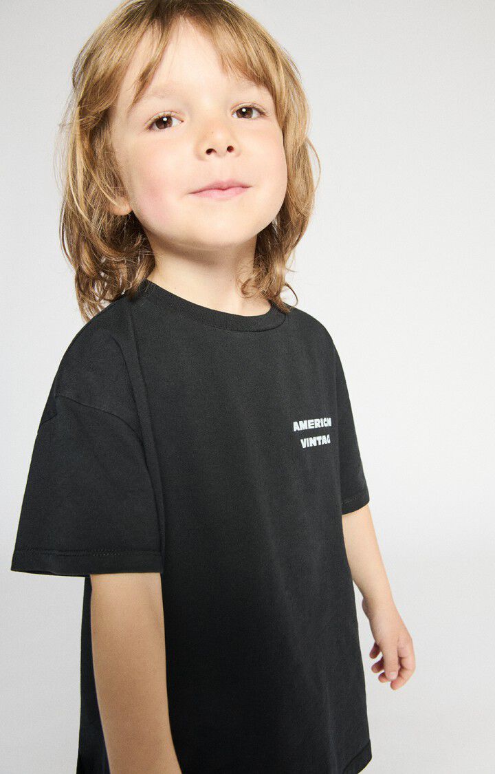 American Vintage - Kids t-shirt Fizvalley Black