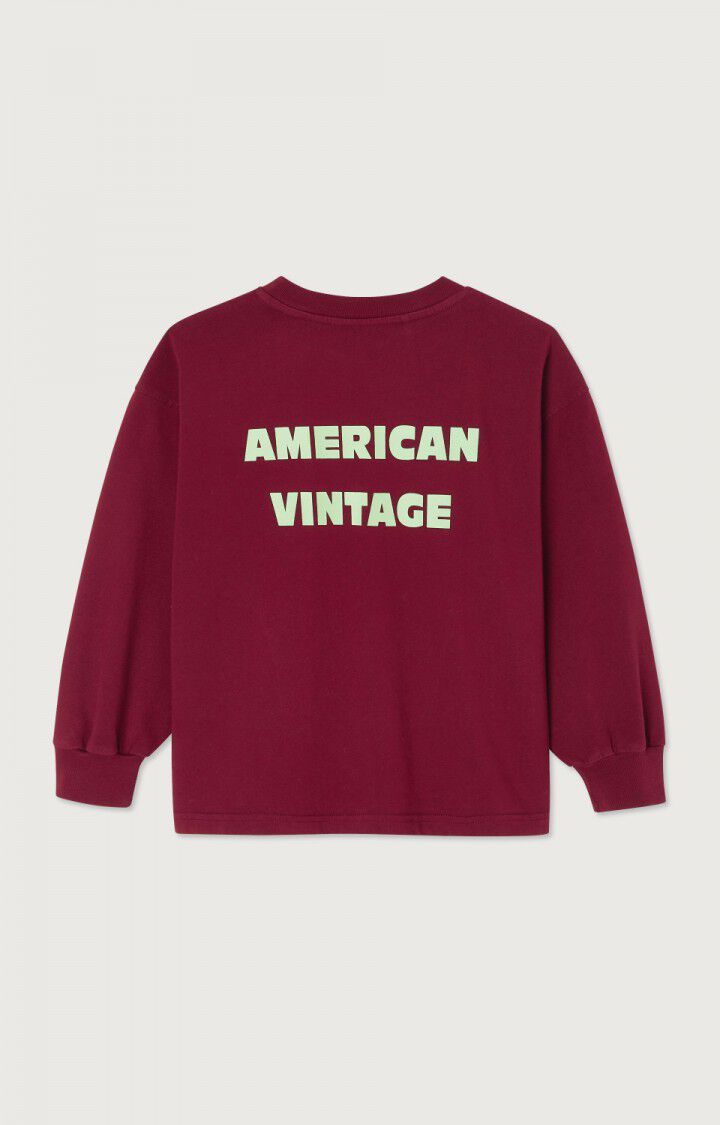 American Vintage - Fizvalley Longsleeve Framboise Vintage