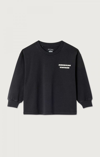 American Vintage - Fizvalley Longsleeve Black Noir