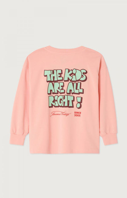 American Vintage - Fizvalley Longsleeve SORBET VINTAGE