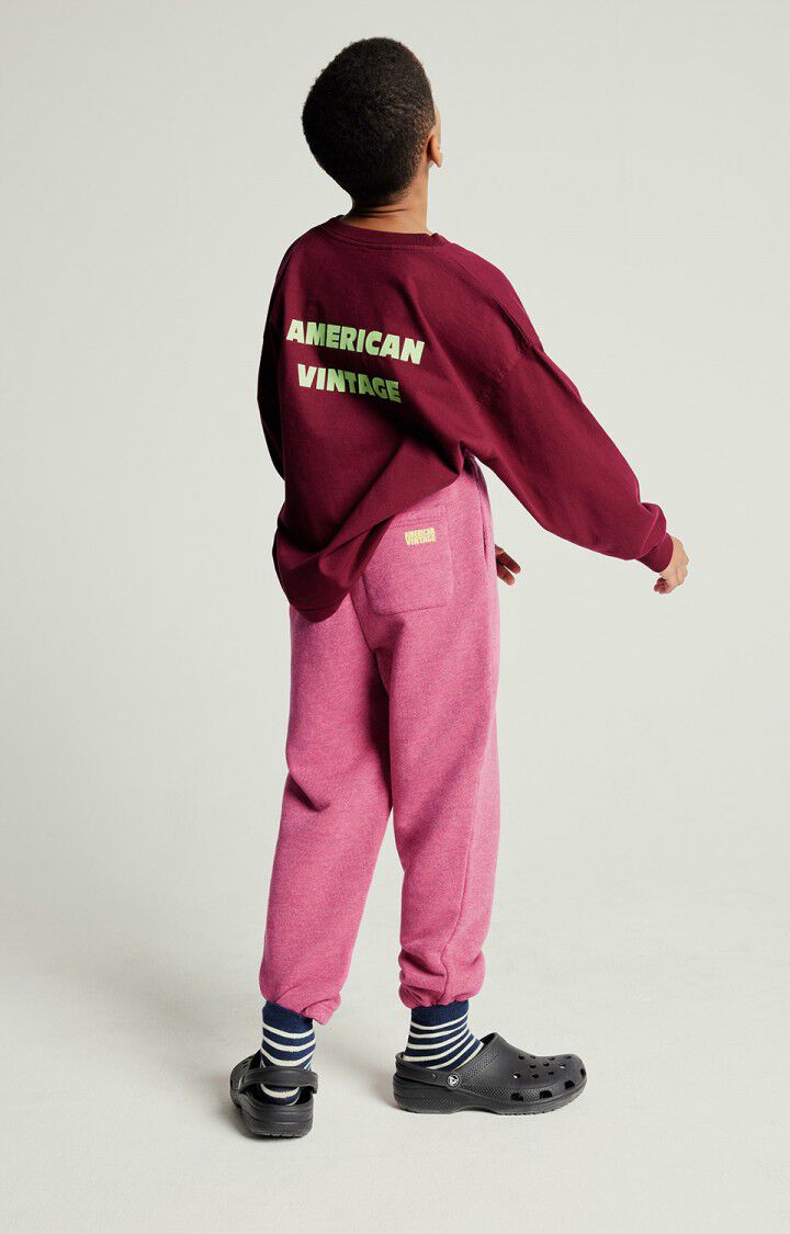 American Vintage - Fizvalley Longsleeve Bordeaux Vintage