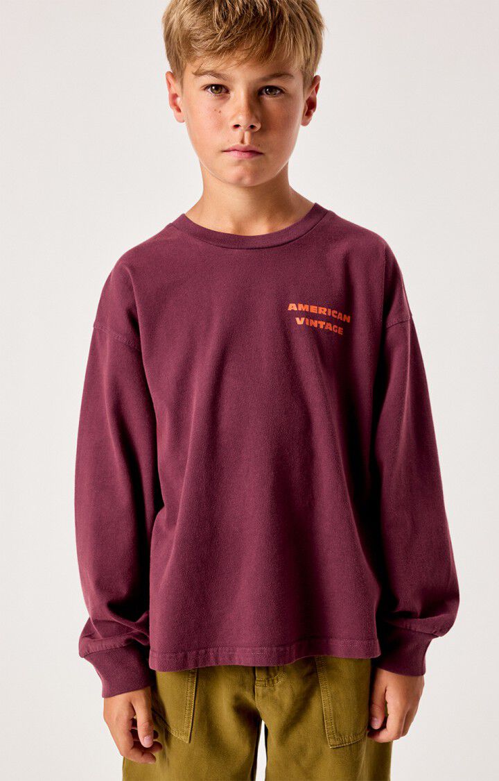 American Vintage - Fizvalley Longsleeve | AUBERGINE VINTAGE