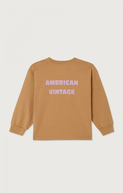 American Vintage - Fizvalley Longsleeve | VINTAGE PEANUT BUTTER