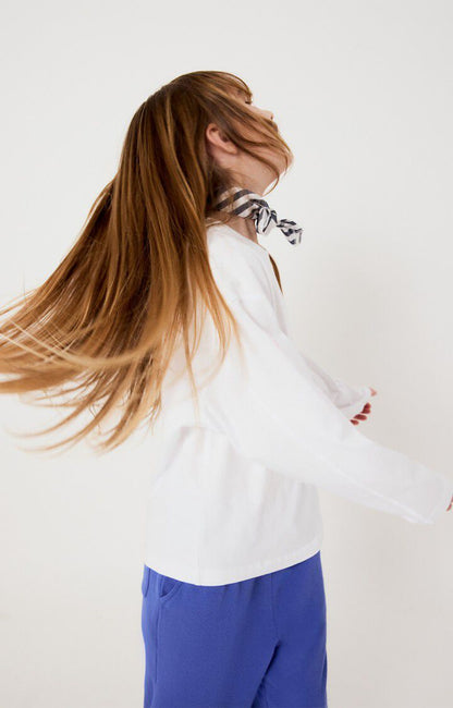 American Vintage - Gixy Longsleeve | BLANC