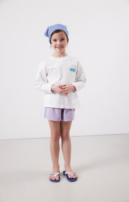 American Vintage - Gixy Longsleeve | BLANC