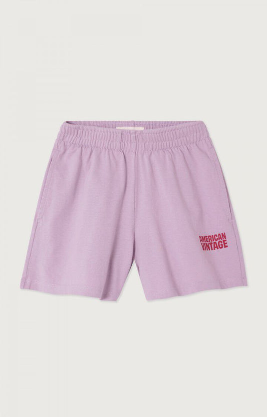 American Vintage - Gixy Kinder Short PASTEL LILAC