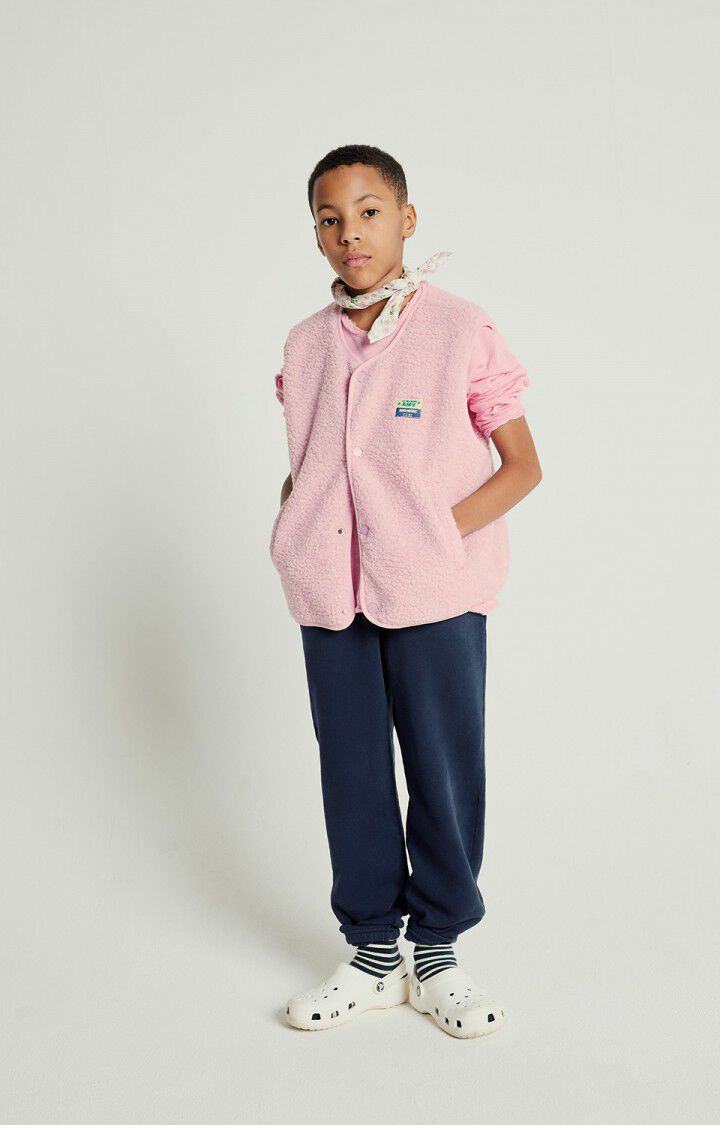 American Vintage - Hoktown Gilet Melange Sugar Almond