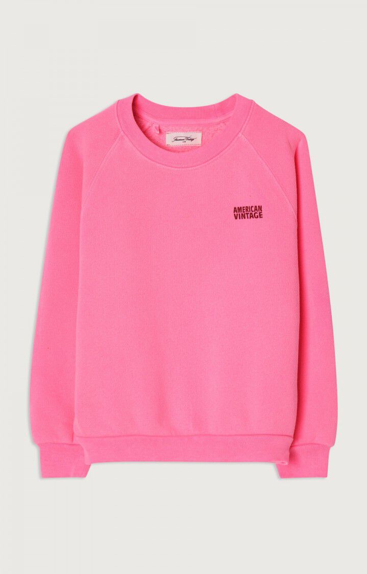 American Vintage - Izubird Sweatshirt Pink Fluo