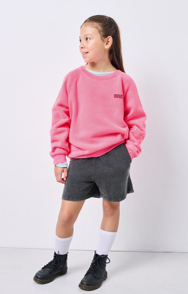 American Vintage - Izubird Sweatshirt Pink Fluo